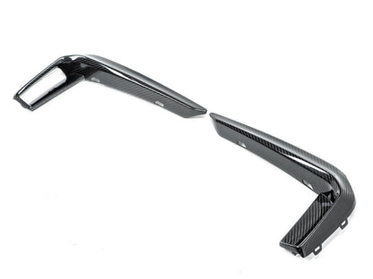 AutoTecknic Dry Carbon Front Bumper Trim - G30 5-Series M-Sport-Exterior-Silicon Valley Bimmer