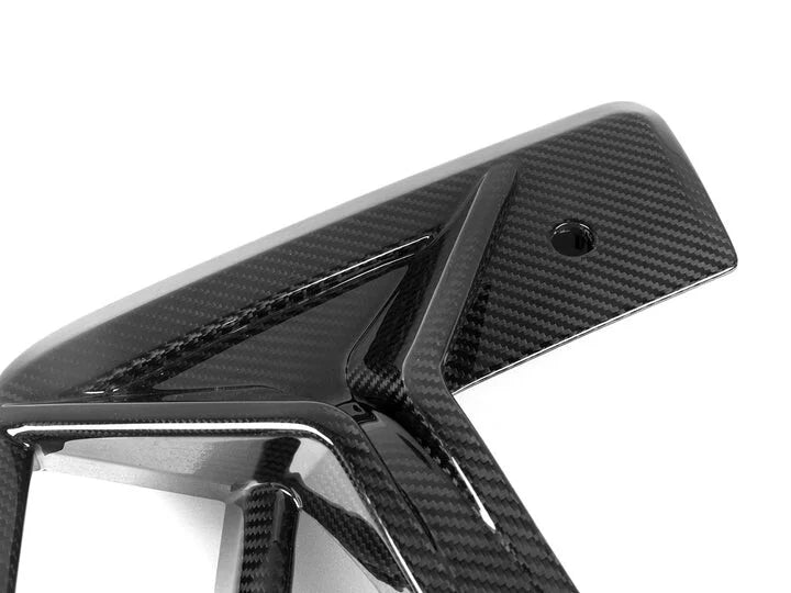 AutoTecknic Dry Carbon Front Bumper Trim Set - F97 X3M LCI | F98 X4M LCI-Exterior-Silicon Valley Bimmer