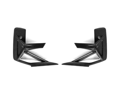 AutoTecknic Dry Carbon Front Bumper Trim Set - F97 X3M LCI | F98 X4M LCI-Exterior-Silicon Valley Bimmer
