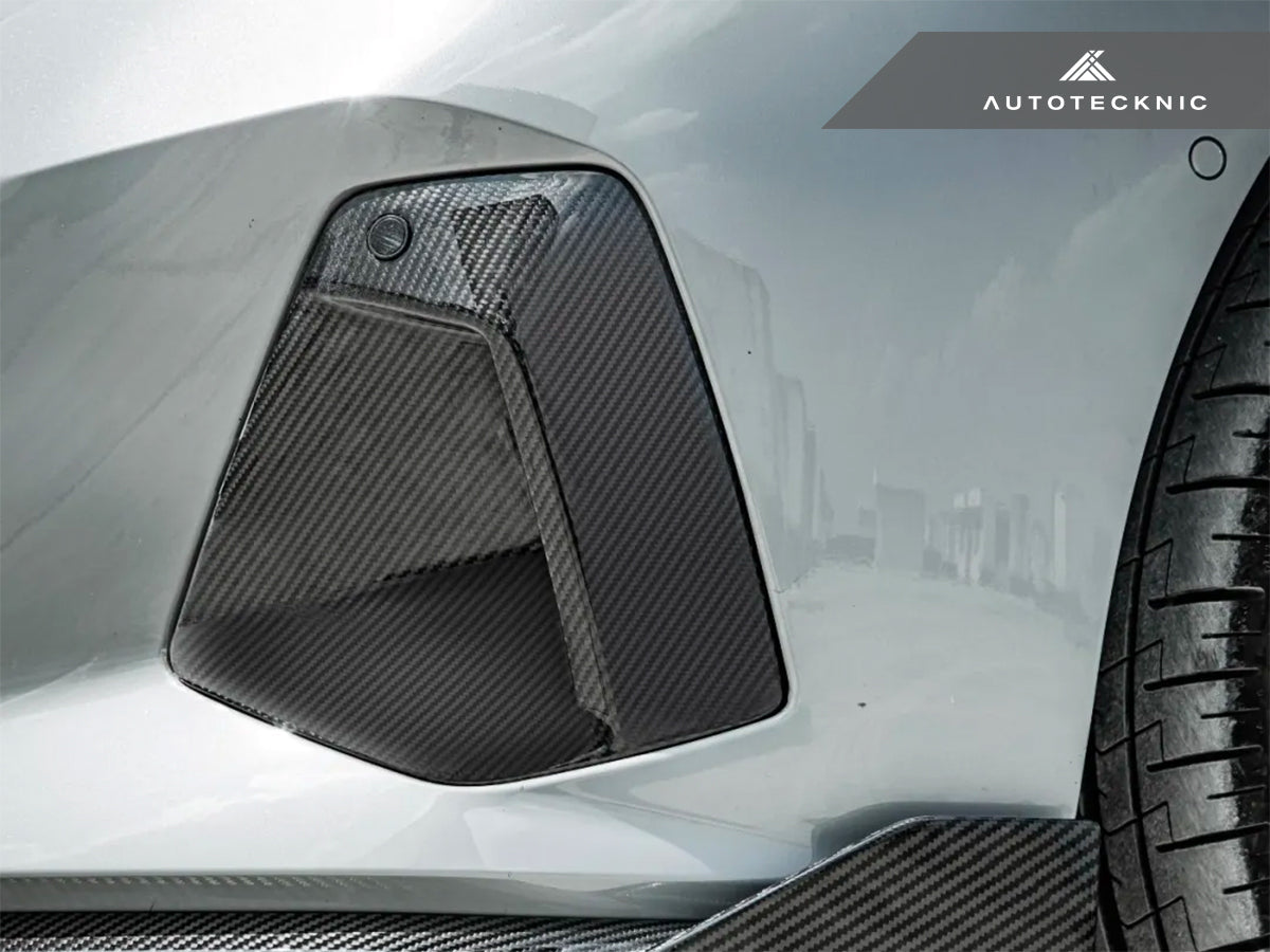 AutoTecknic Dry Carbon Front Bumper Trim Set - G60 5-Series-Exterior-Silicon Valley Bimmer