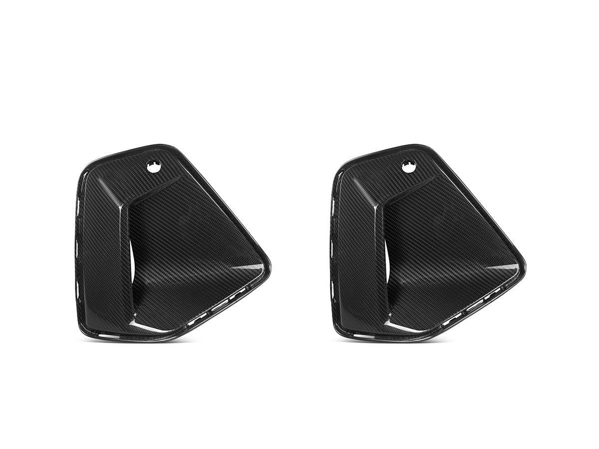 AutoTecknic Dry Carbon Front Bumper Trim Set - G60 5-Series-Exterior-Silicon Valley Bimmer