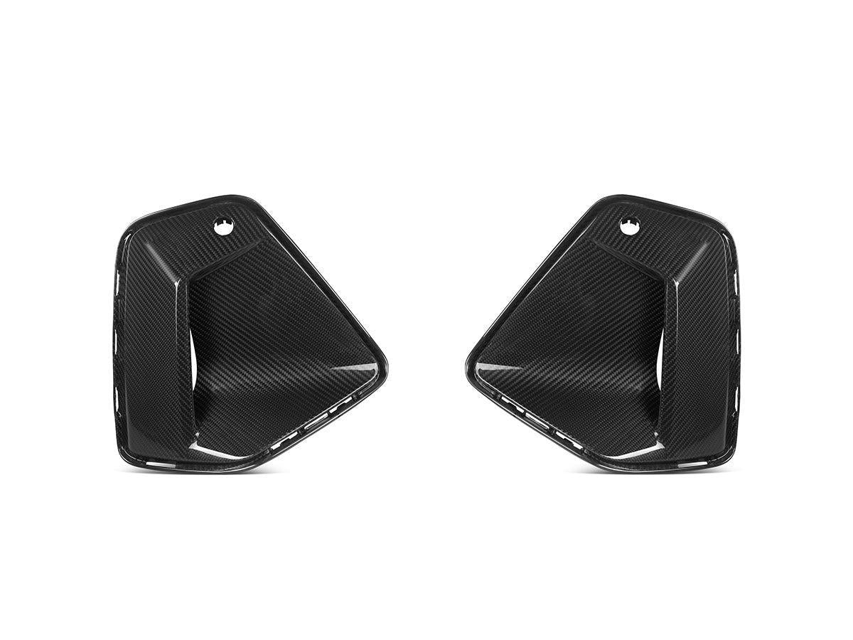 AutoTecknic Dry Carbon Front Bumper Trim Set - G60 5-Series-Exterior-Silicon Valley Bimmer