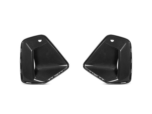 AutoTecknic Dry Carbon Front Bumper Trim Set - G60 5-Series-Exterior-Silicon Valley Bimmer