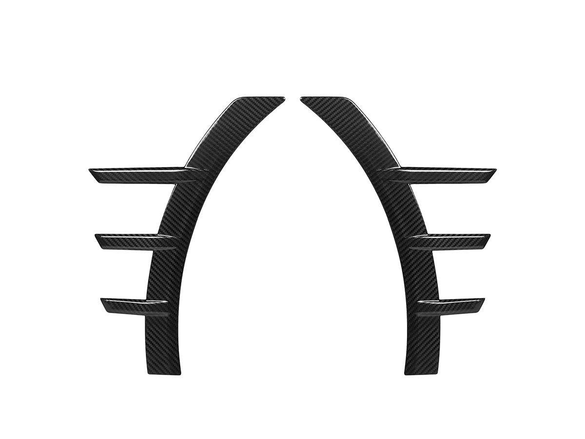 AutoTecknic Dry Carbon Front Fender Arch Trim Set - G87 M2-Exterior-Silicon Valley Bimmer