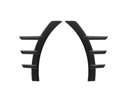 AutoTecknic Dry Carbon Front Fender Arch Trim Set - G87 M2-Exterior-Silicon Valley Bimmer