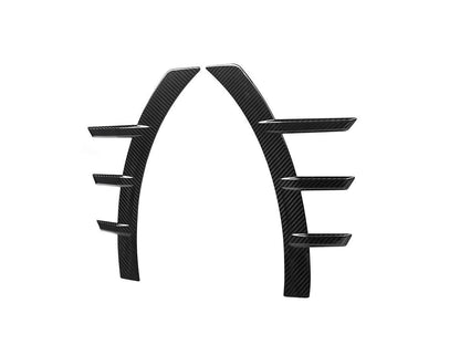 AutoTecknic Dry Carbon Front Fender Arch Trim Set - G87 M2-Exterior-Silicon Valley Bimmer