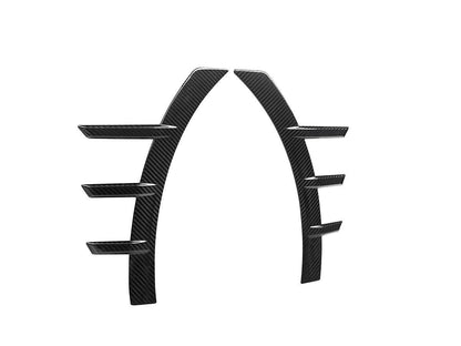 AutoTecknic Dry Carbon Front Fender Arch Trim Set - G87 M2-Exterior-Silicon Valley Bimmer