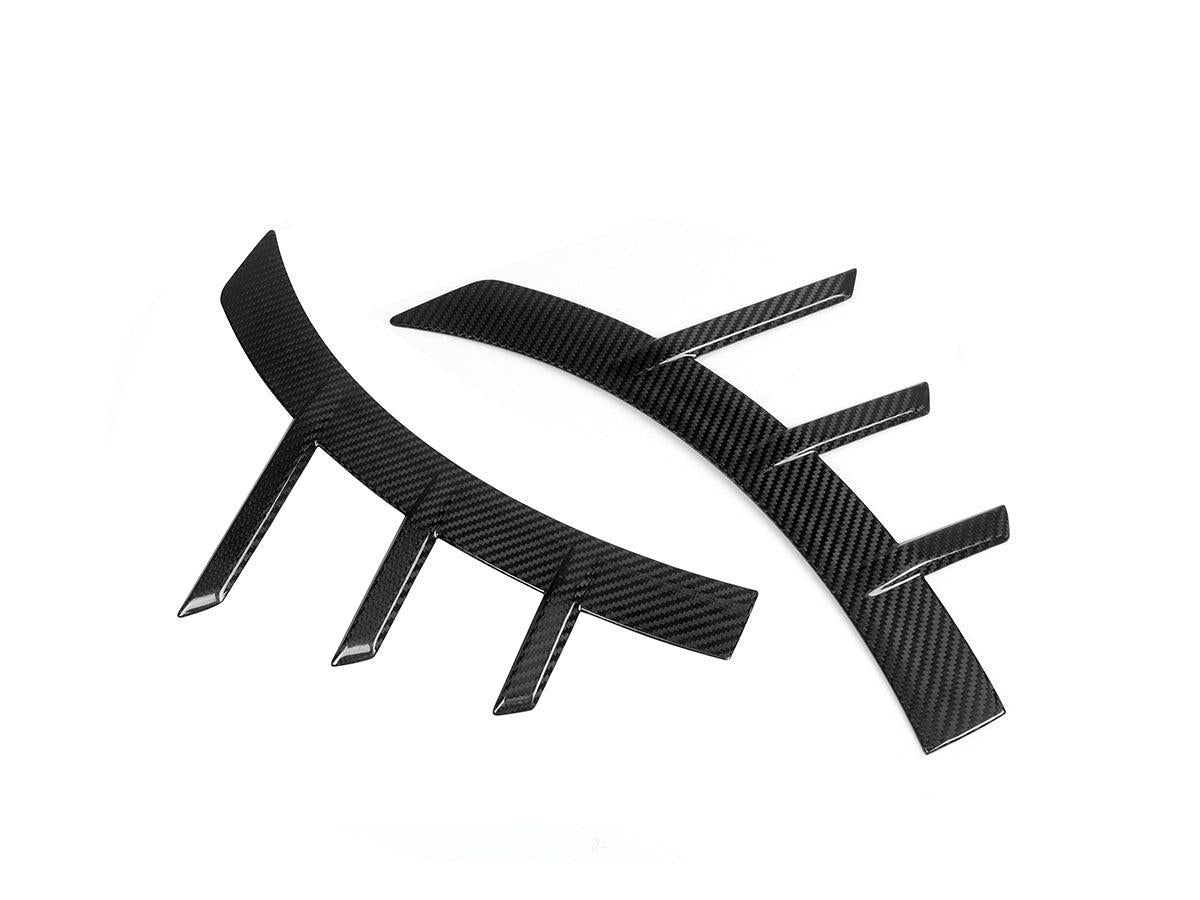 AutoTecknic Dry Carbon Front Fender Arch Trim Set - G87 M2-Exterior-Silicon Valley Bimmer