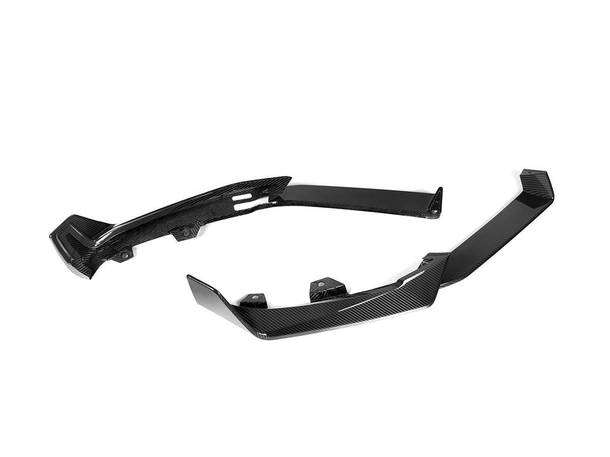 AutoTecknic Dry Carbon Front Lip Set - G06 X6 M-Sport LCI-Exterior-Silicon Valley Bimmer