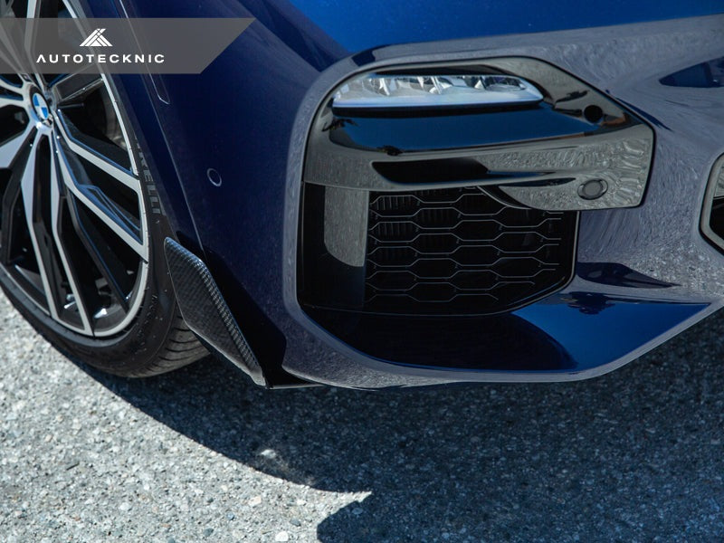 AutoTecknic Dry Carbon Front Winglet Splitters - G05 X5 M-Sport Pre-LCI-Exterior-Silicon Valley Bimmer