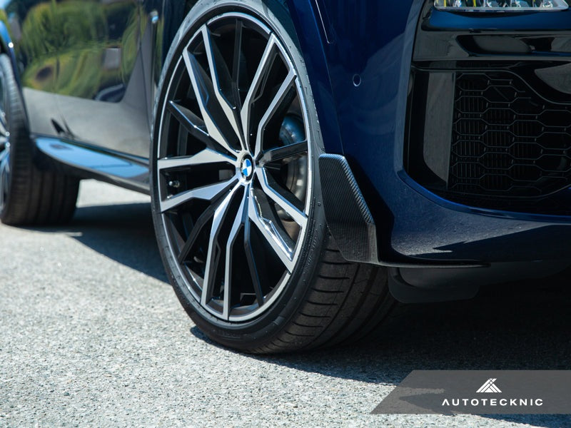AutoTecknic Dry Carbon Front Winglet Splitters - G05 X5 M-Sport Pre-LCI-Exterior-Silicon Valley Bimmer