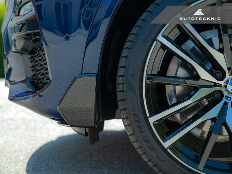 AutoTecknic Dry Carbon Front Winglet Splitters - G05 X5 M-Sport Pre-LCI-Exterior-Silicon Valley Bimmer