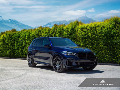 AutoTecknic Dry Carbon Front Winglet Splitters - G05 X5 M-Sport Pre-LCI-Exterior-Silicon Valley Bimmer