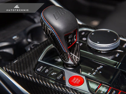 AutoTecknic Dry Carbon Gear Selector Cover - G09 XM-Interior-Silicon Valley Bimmer