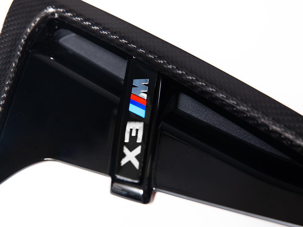 AutoTecknic Dry Carbon Gloss Black Fender Trim Set - F97 X3M | F98 X4M-Exterior-Silicon Valley Bimmer
