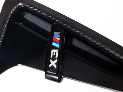 AutoTecknic Dry Carbon Gloss Black Fender Trim Set - F97 X3M | F98 X4M-Exterior-Silicon Valley Bimmer