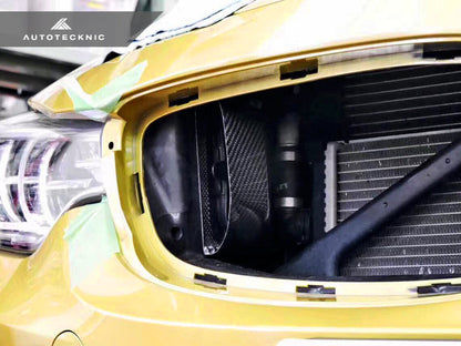 AutoTecknic Dry Carbon Intake Air Scoop Set - F80 M3 | F82/ F83 M4-Exterior-Silicon Valley Bimmer