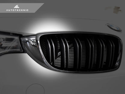 AutoTecknic Dry Carbon Intake Air Scoop Set - F80 M3 | F82/ F83 M4-Exterior-Silicon Valley Bimmer