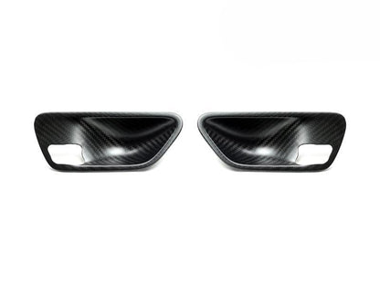 AutoTecknic Dry Carbon Interior Door Handle Trim Set - BMW F-Chassis-Interior-Silicon Valley Bimmer