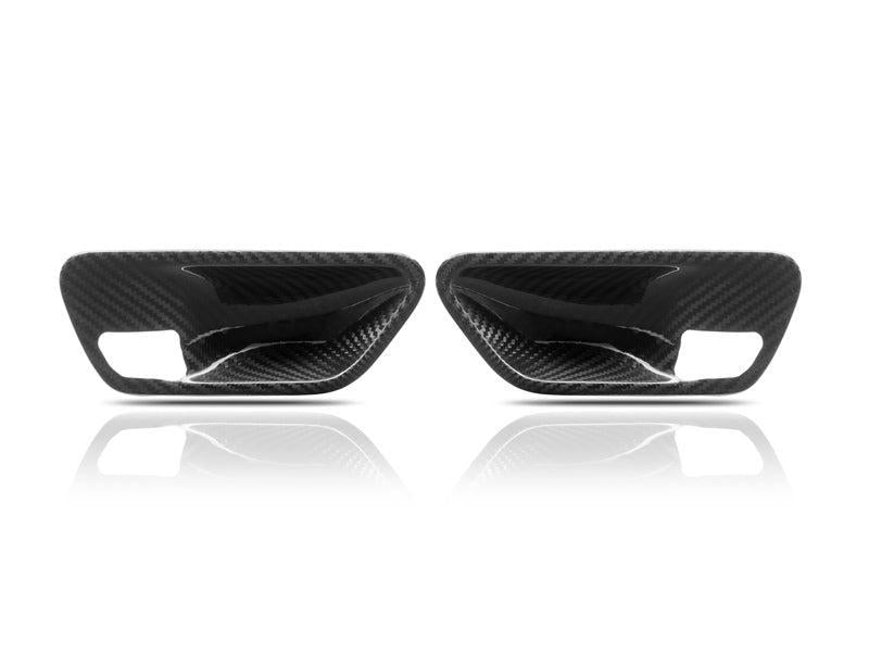 AutoTecknic Dry Carbon Interior Door Handle Trim Set - BMW F-Chassis-Interior-Silicon Valley Bimmer
