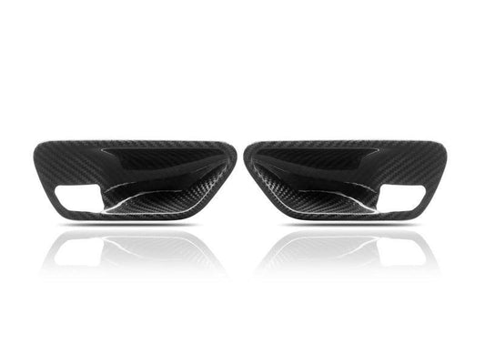 AutoTecknic Dry Carbon Interior Door Handle Trim Set - BMW F-Chassis-Interior-Silicon Valley Bimmer