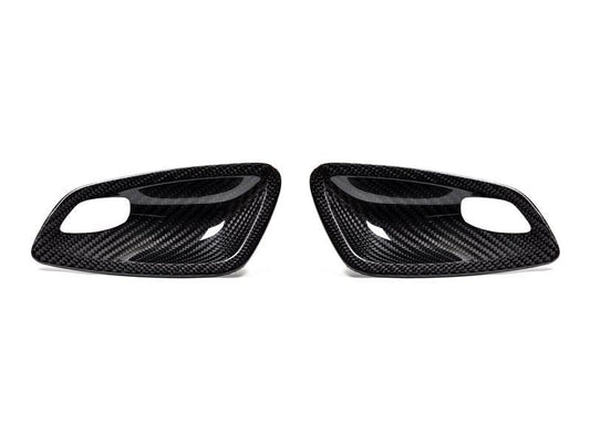 AutoTecknic Dry Carbon Interior Door Handle Trim Set - E82 1M | 1-Series-Interior-Silicon Valley Bimmer
