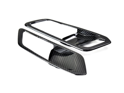 AutoTecknic Dry Carbon Interior Door Handle Trim Set - G20 3-Series-Interior-Silicon Valley Bimmer