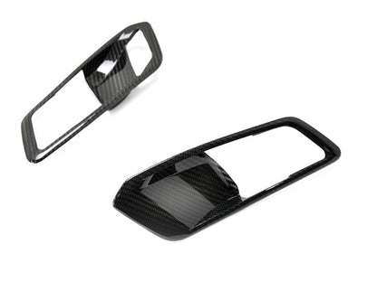 AutoTecknic Dry Carbon Interior Door Handle Trim Set - G20 3-Series-Interior-Silicon Valley Bimmer