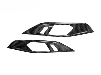 AutoTecknic Dry Carbon Interior Door Handle Trim Set - G22 4-Series-Interior-Silicon Valley Bimmer