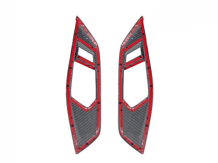 AutoTecknic Dry Carbon Interior Door Handle Trim Set - G22 4-Series-Interior-Silicon Valley Bimmer