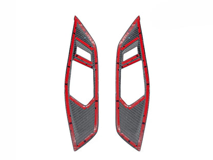 AutoTecknic Dry Carbon Interior Door Handle Trim Set - G22 4-Series-Interior-Silicon Valley Bimmer