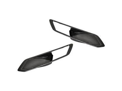 AutoTecknic Dry Carbon Interior Door Handle Trim Set - G80 M3