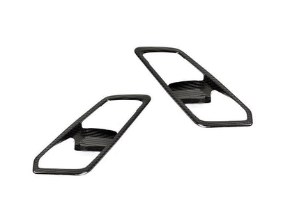 AutoTecknic Dry Carbon Interior Door Handle Trim Set - G80 M3