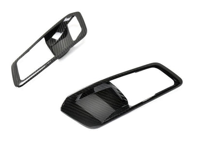 AutoTecknic Dry Carbon Interior Door Handle Trim Set - G80 M3