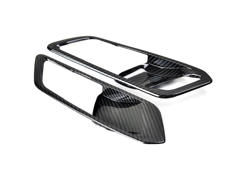 AutoTecknic Dry Carbon Interior Door Handle Trim Set - G80 M3-Interior-Silicon Valley Bimmer
