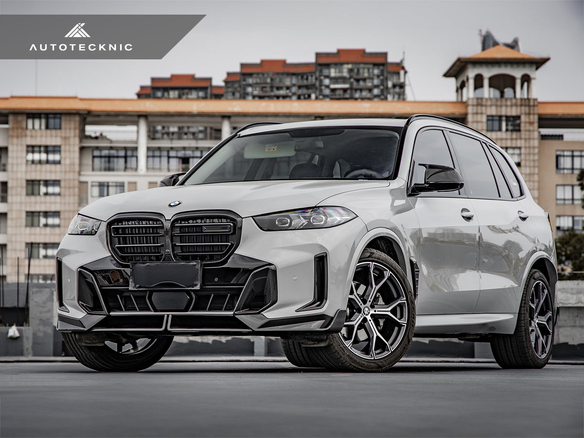 AutoTecknic Dry Carbon M-Inspired Front Grille - G05 X5 LCI-Exterior-Silicon Valley Bimmer