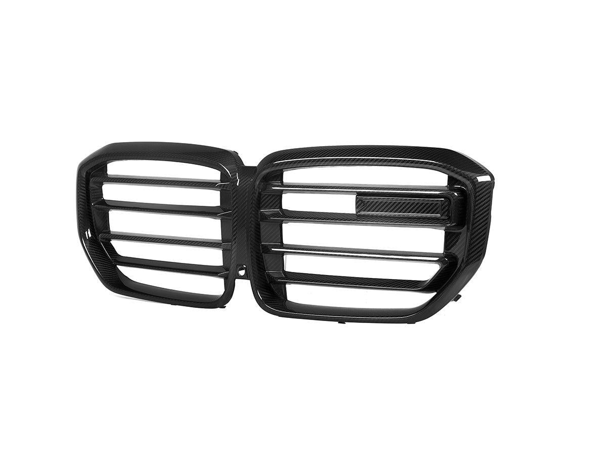 AutoTecknic Dry Carbon M-Inspired Front Grille - G05 X5 LCI-Exterior-Silicon Valley Bimmer