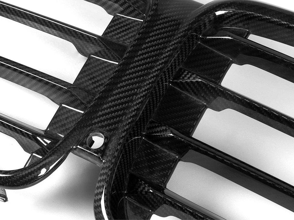 AutoTecknic Dry Carbon M-Inspired Front Grille - G05 X5 LCI-Exterior-Silicon Valley Bimmer