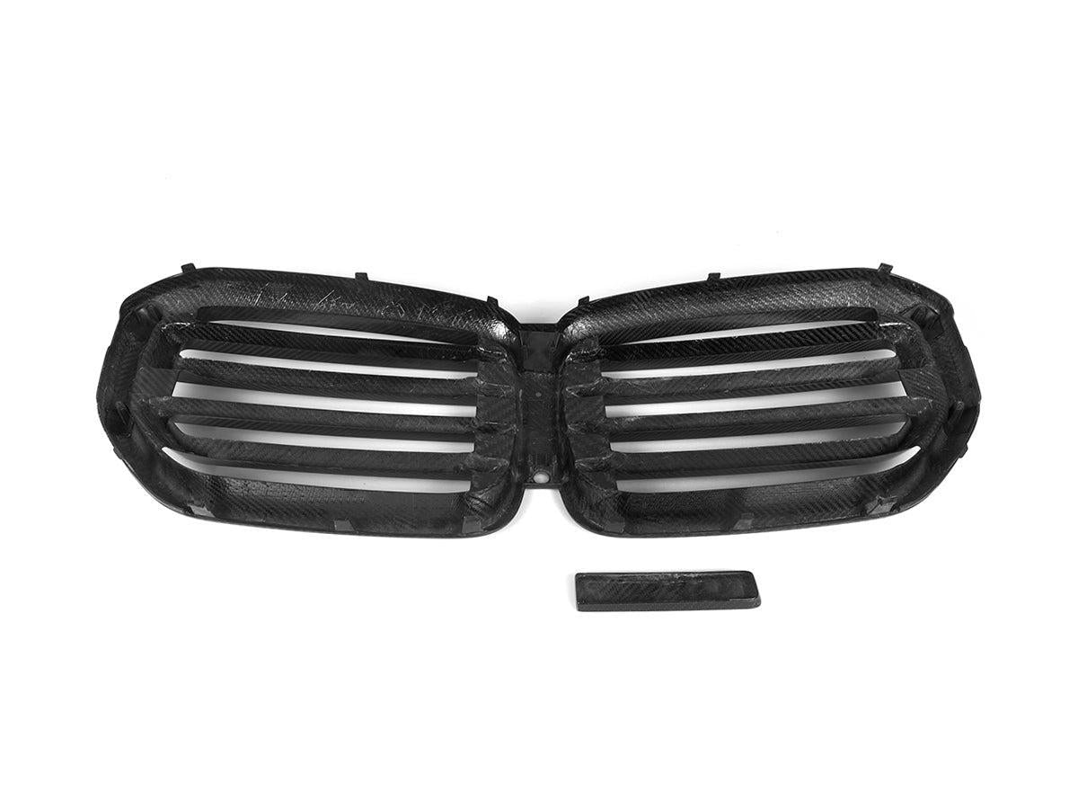AutoTecknic Dry Carbon M-Inspired Front Grille - G05 X5 LCI-Exterior-Silicon Valley Bimmer