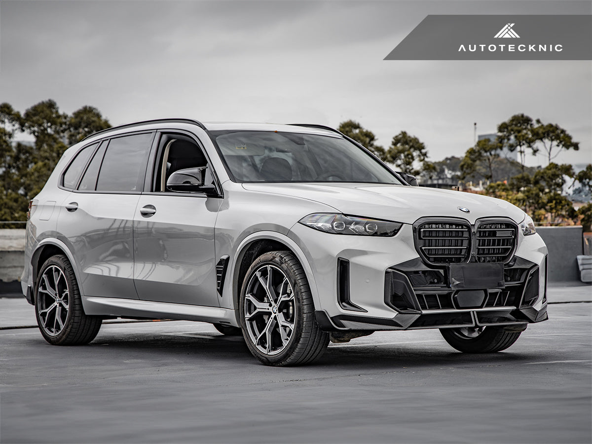AutoTecknic Dry Carbon M-Inspired Front Grille - G05 X5 LCI-Exterior-Silicon Valley Bimmer