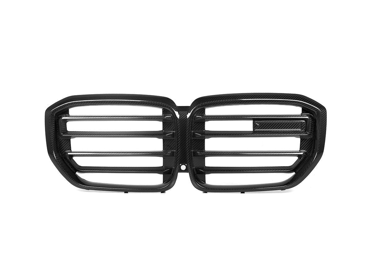 AutoTecknic Dry Carbon M-Inspired Front Grille - G05 X5 LCI-Exterior-Silicon Valley Bimmer