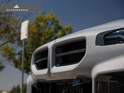 AutoTecknic Dry Carbon Motorsport Front Grille - G87 M2-Exterior-Silicon Valley Bimmer