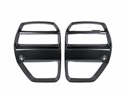 AutoTecknic Dry Carbon Motorsport V1 Front Grille Set - G80 M3 | G82/ G83 M4