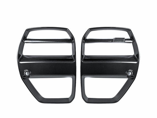 AutoTecknic Dry Carbon Motorsport V1 Front Grille Set - G80 M3 | G82/ G83 M4