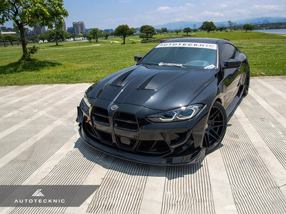 AutoTecknic Dry Carbon Motorsports Front Aero Lip - G80 M3 | G82/ G83 M4