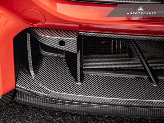 AutoTecknic Dry Carbon OEM-Spec Center Bumper Trim - G87 M2-Exterior-Silicon Valley Bimmer