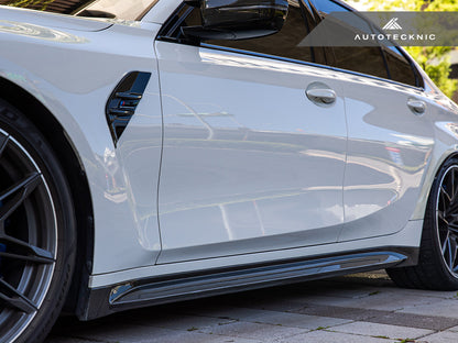 AutoTecknic Dry Carbon OEM-Spec Side Skirt Set - G80/ G81 M3