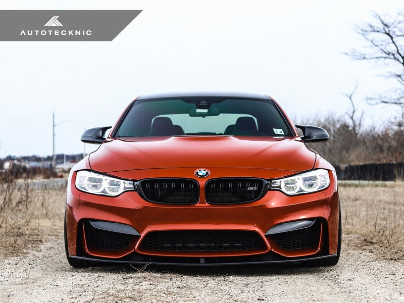 AutoTecknic Dry Carbon Performance Bumper Trim - F80 M3 | F82/ F83 M4-Exterior-Silicon Valley Bimmer