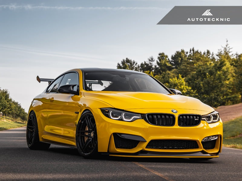 AutoTecknic Dry Carbon Performance Bumper Trim - F80 M3 | F82/ F83 M4-Exterior-Silicon Valley Bimmer