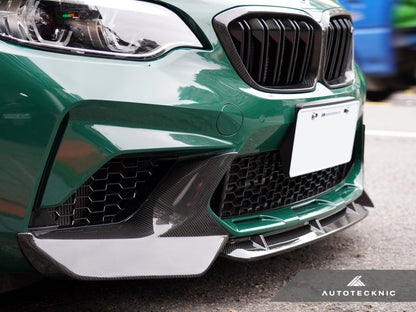 AutoTecknic Dry Carbon Performante Aero Splitters - F87 M2 Competition-Exterior-Silicon Valley Bimmer